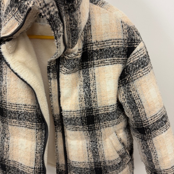 Apparis Marianny Plaid Print Coat size XS - Picture 5 of 8